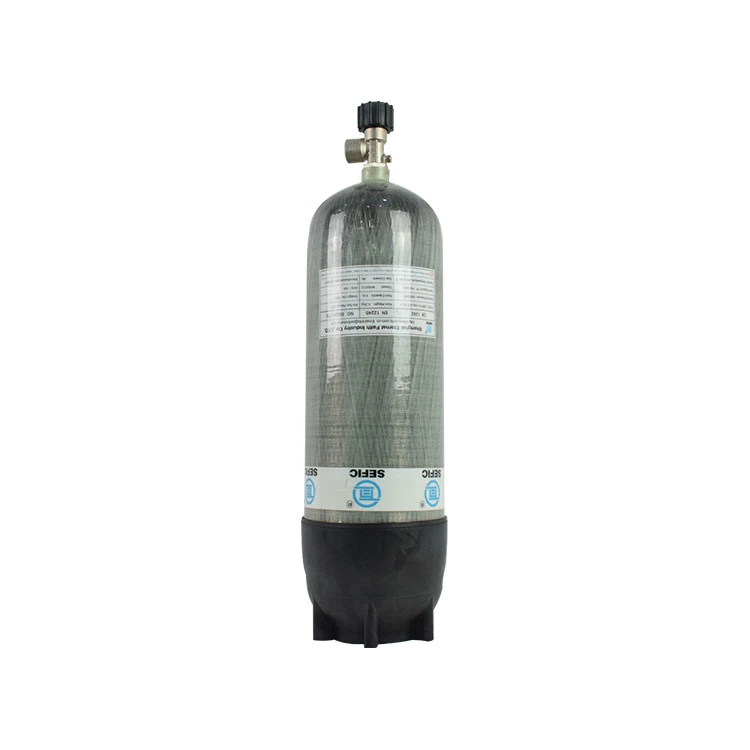 9L 6.8L Sefic Put Into Carton, Then Packed by Wooden Box Inocom Pcp Tank Carbon Fiber