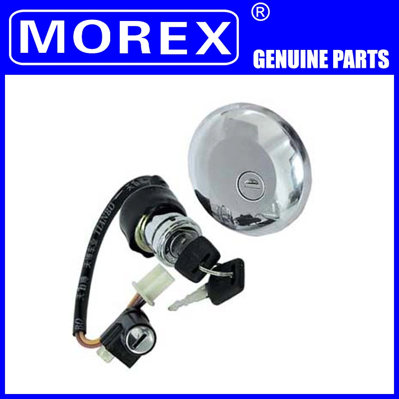 Motorcycle Spare Parts Accessories Morex Genuine Ignition Switch for Gn-125 Original Honda Suzuki YAMAHA Bajaj Vespa Kymco Lock Set Kit Tank Cap