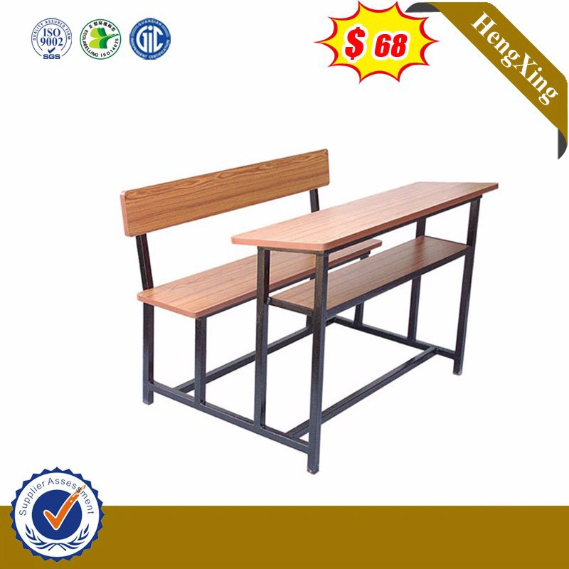 Modern Double Seats Wooden School Classroom Kids Children Baby Furniture