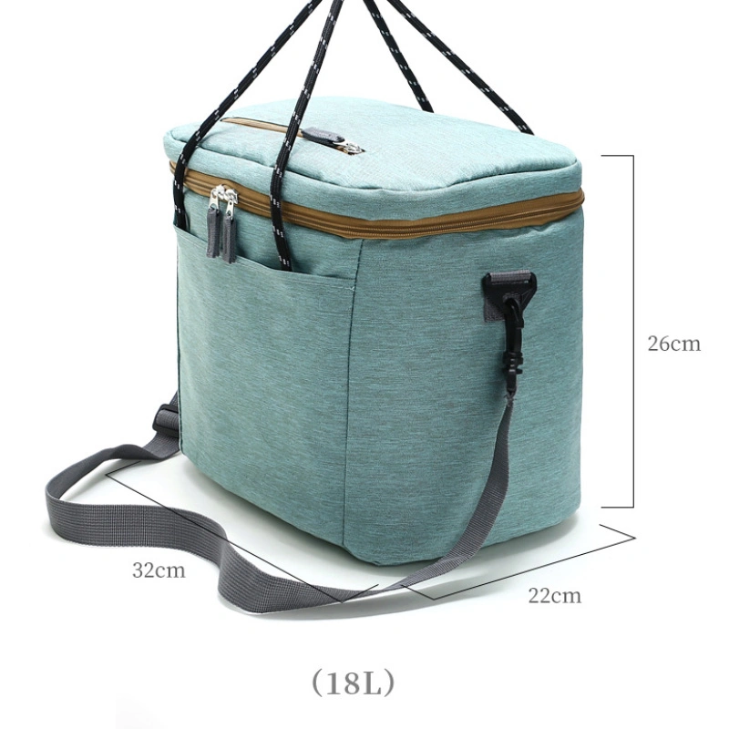 Wholesale/Supplier Reusable Picnic Cooler Bag Thermal Food Bag Carry Insulated Cooler Box