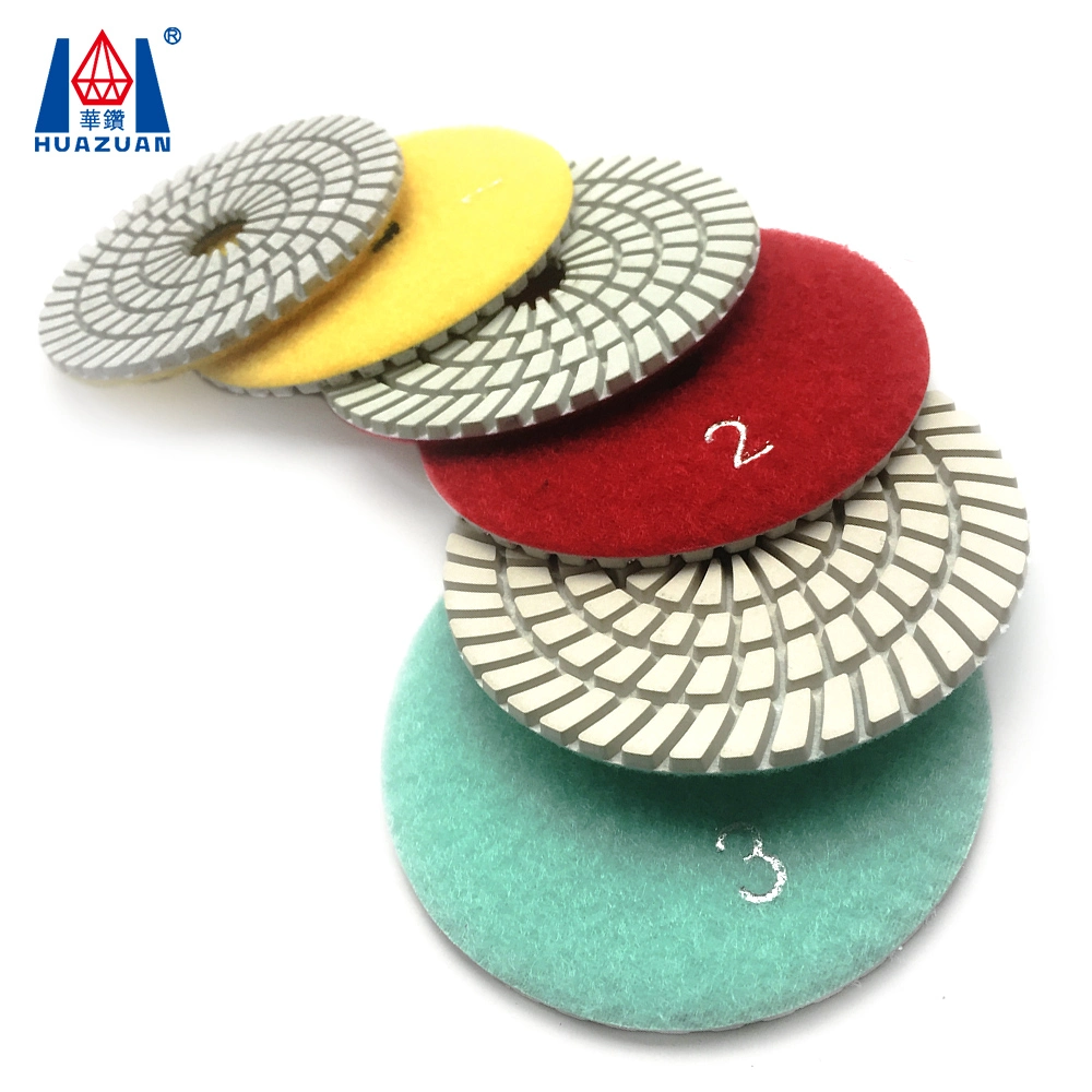 3 Steps Diamond Wet Polishing Pad for Marble Granite