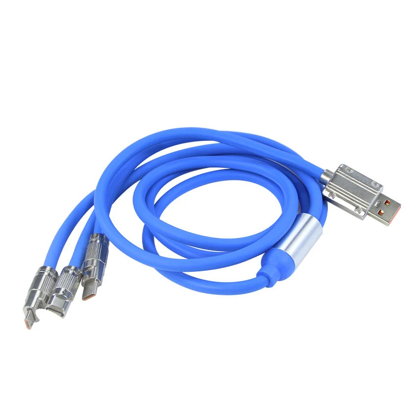 3 in 1 Micro USB Data Cable for Mobile Phone