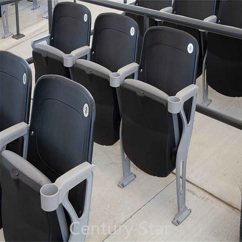 Folding Outdoor Stadium Chair Tip up Foldable Plastic Seats