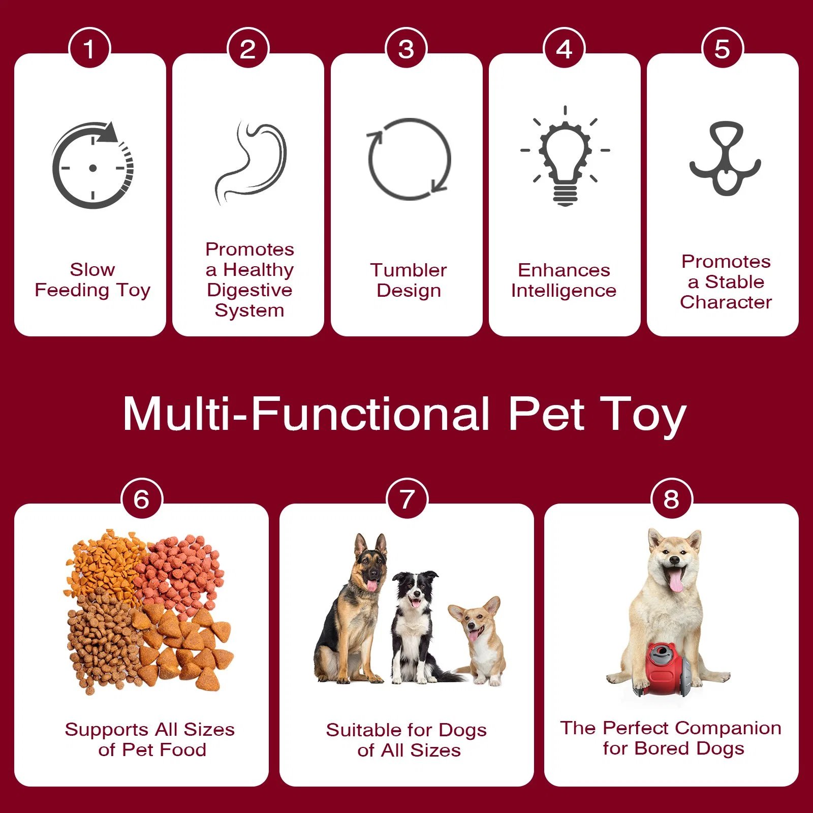 Pet Bowl OEM/ODM Food Slow Feeding Dog Toys