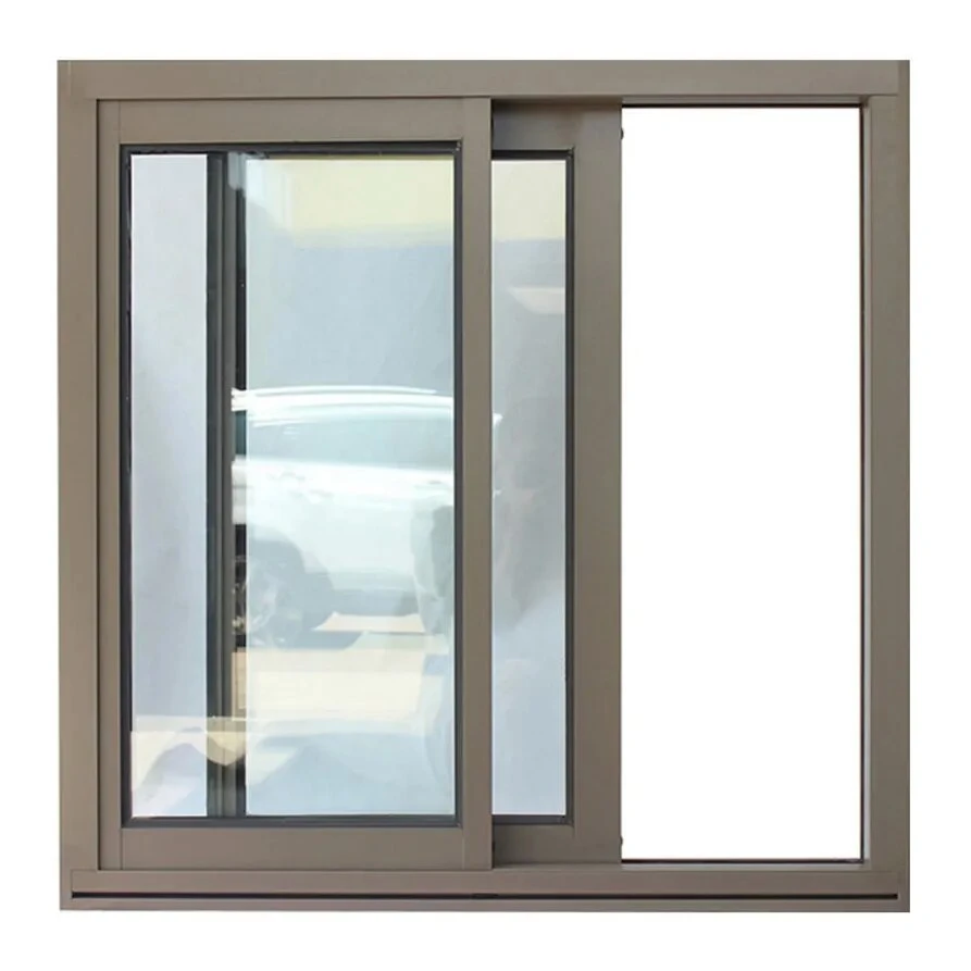 Factory Price Vertical Sliding up Down Folding Aluminium Double Glass Folding