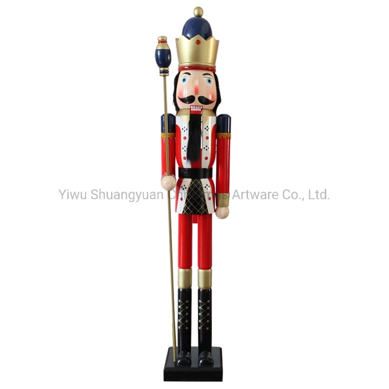 Home Decor Wooden Christmas Soldier Nutcracker Christmas Gift