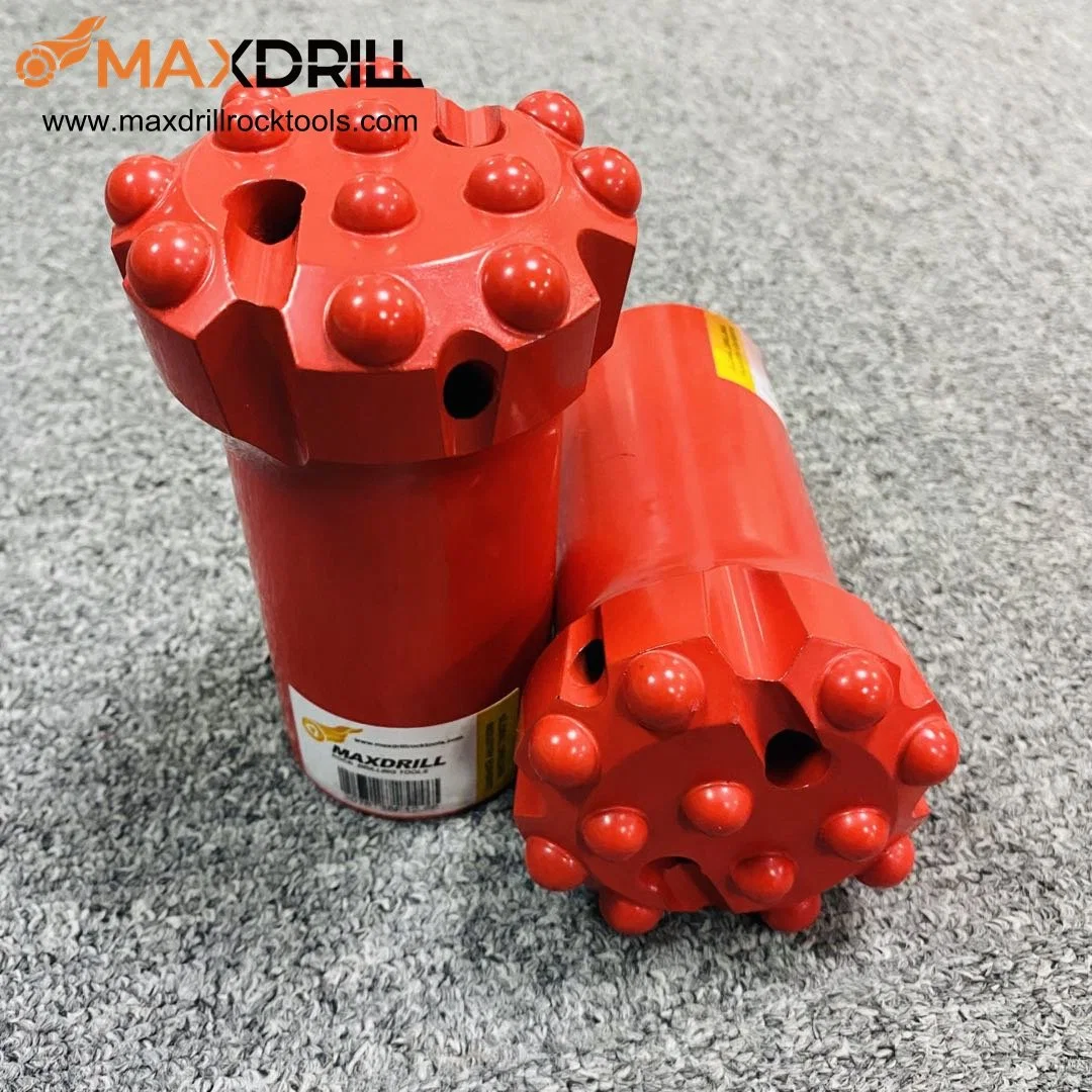 Maxdrill T38 pulgadas 76mm 3 Herramientas de perforación de Roca broca Botón bit 10% de descuento