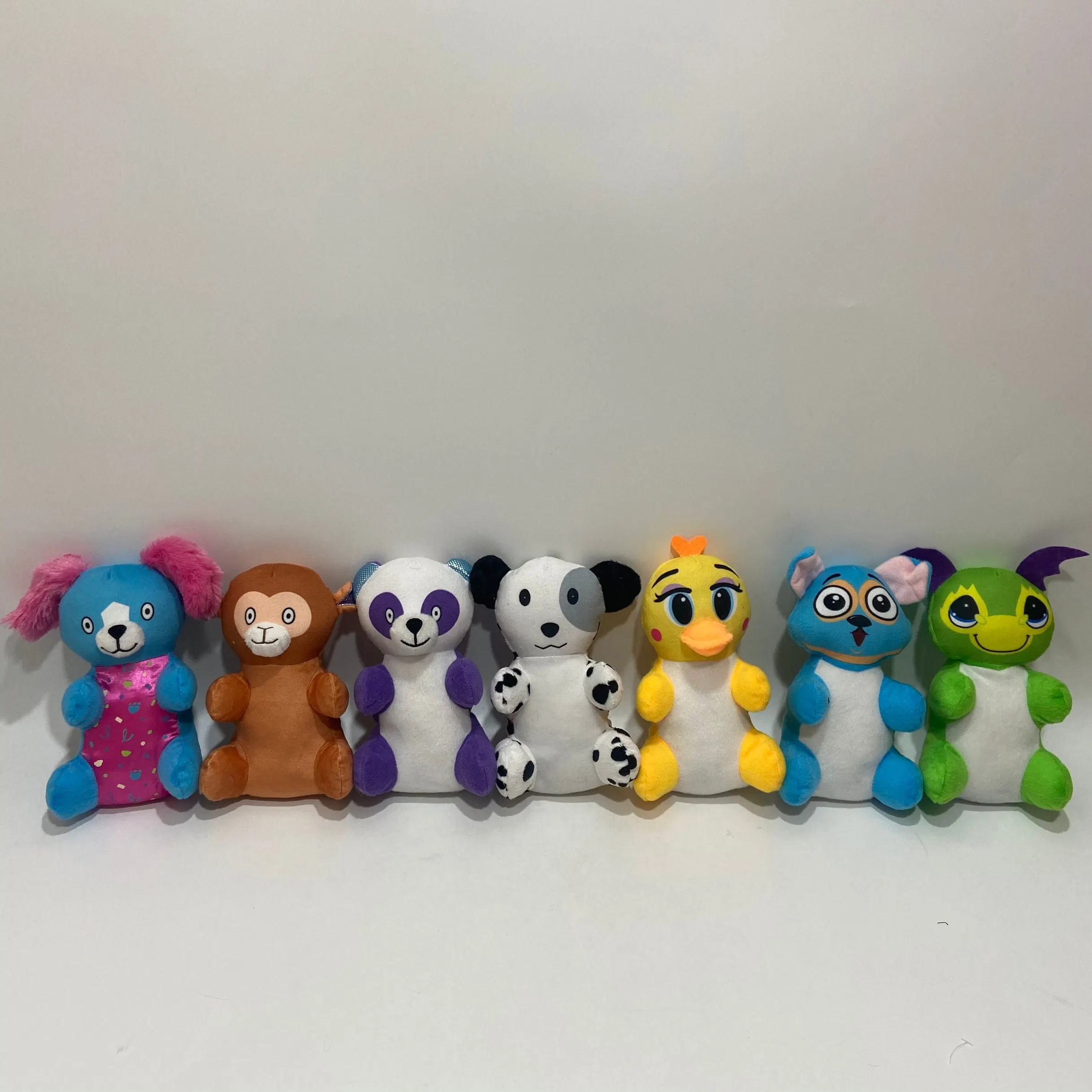 20 Cm Cheap Assorted Stuffed Animals Plush Toys for Claw Machine for Amusement Park