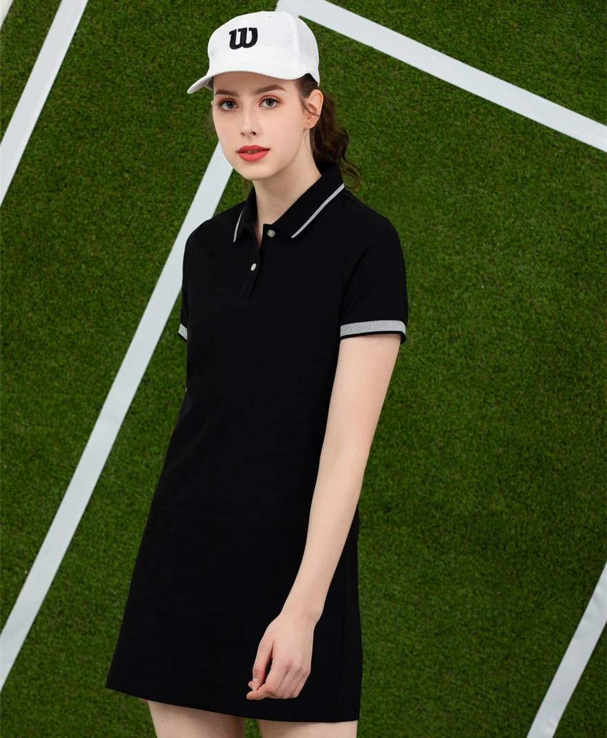 Factory Customized Summer Short Sleeve Team Uniform Work Polo Skirt Cheap Price