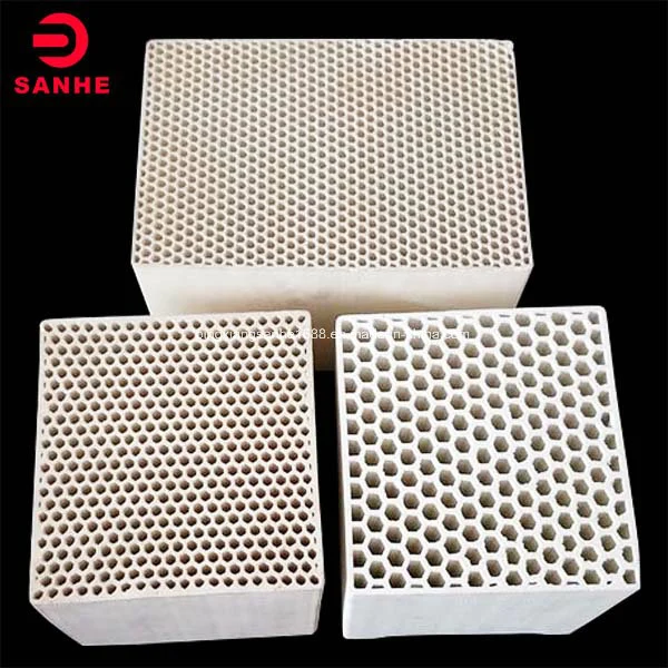 Alumina Porcelain Cordierite Honeycomb Ceramic for Rto Rco