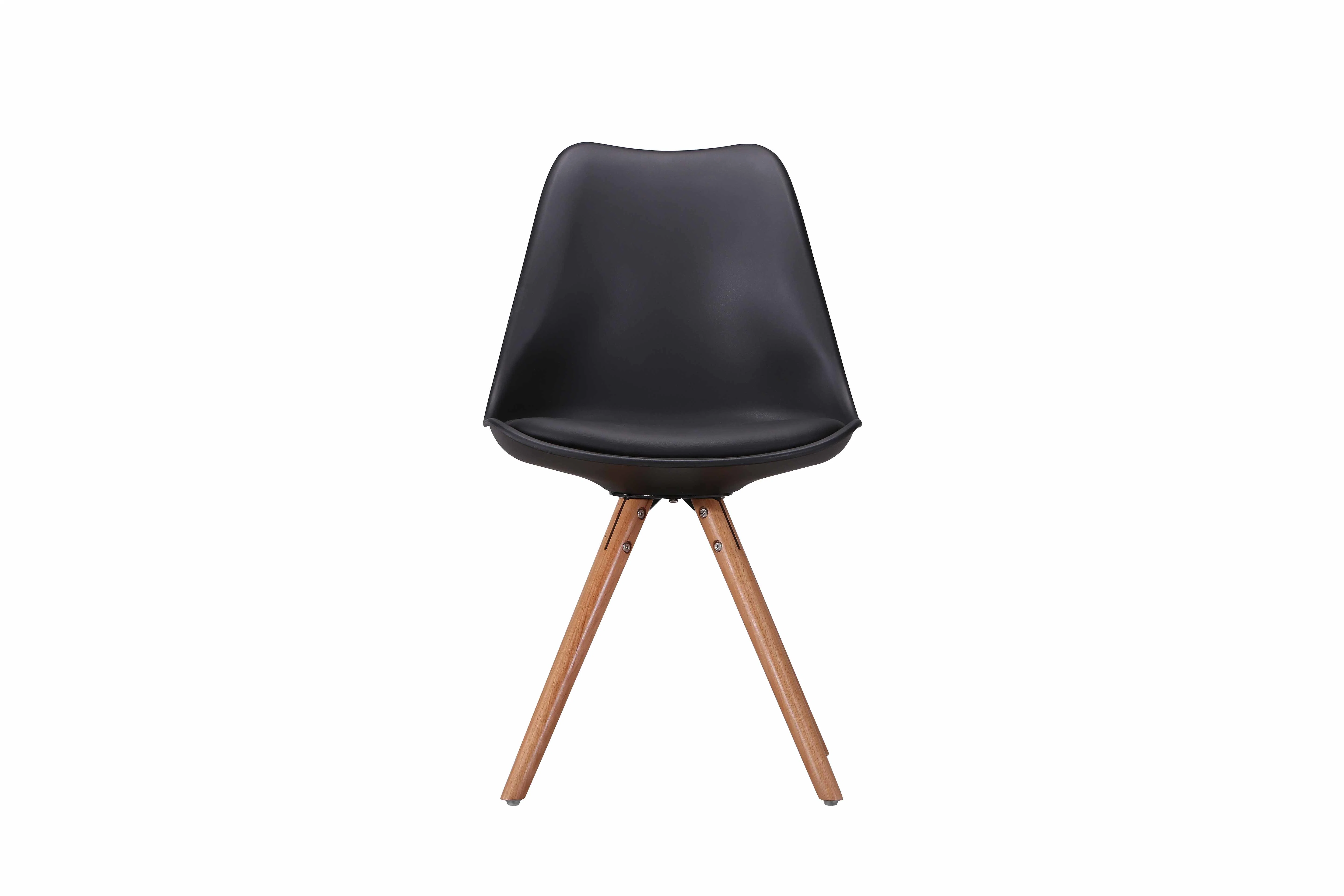 New Original Design 4 Metal Legs Plastic Restaurant Dining Chair