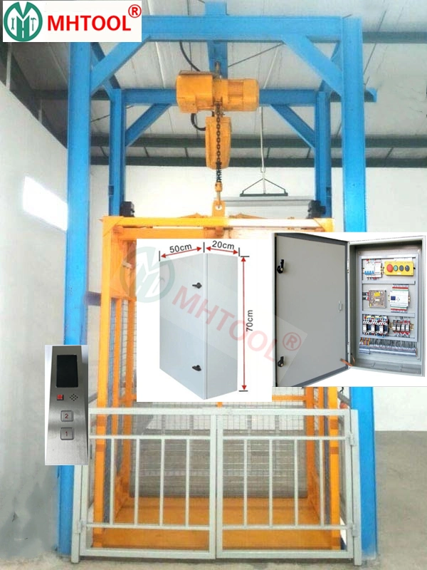 0.5ton Double Speed Goods Hoist for Crane with Low Headroom/ Clutch