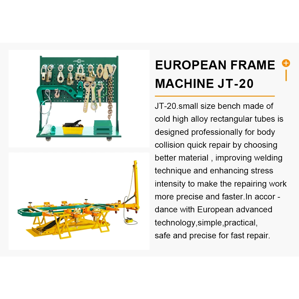 جهاز Jtupo هو أفضل بيع آلة إطار جسم السيارة الآلية إصلاح تلقائي محمول تصادم السيارة