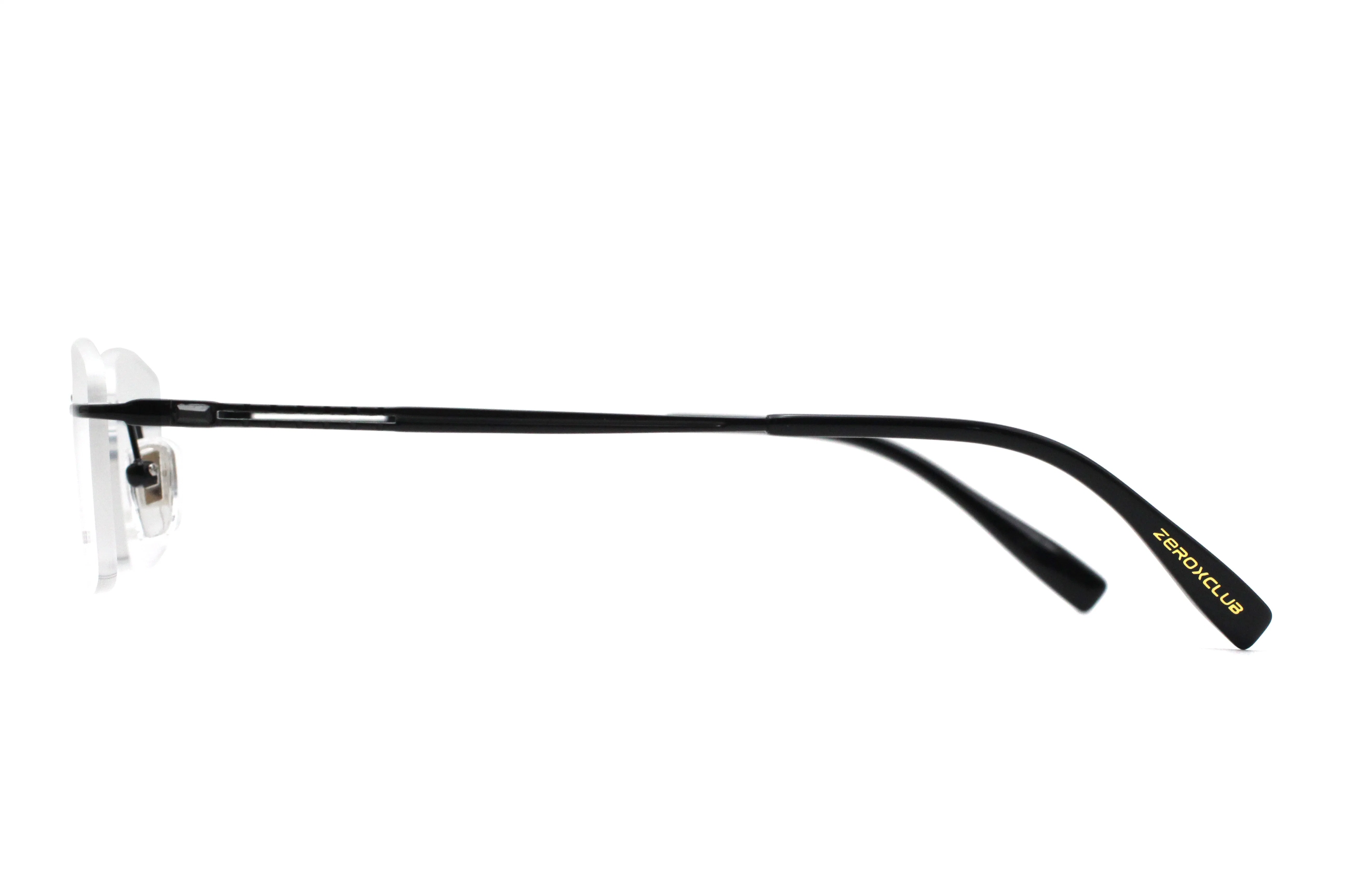 Prescription Optical Titanium Eyeglasses Frame, Rimless Titanium Women Men Spectacle Frames