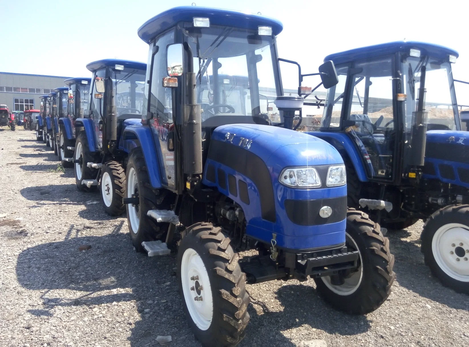 Factory Directly Supply Good Year Tire Tractor It Implements Price Use Tb Chassis in Italy