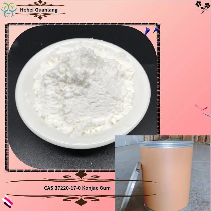 Manufacturer Supply CAS 37220-17-0 Konjac Glucomannan / Konjac Gum Powder