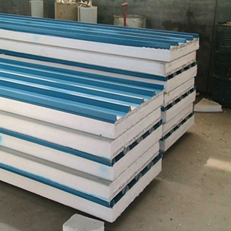 Smooth EPS Fiberglass Sandwich Composite Panel for Caravan Building