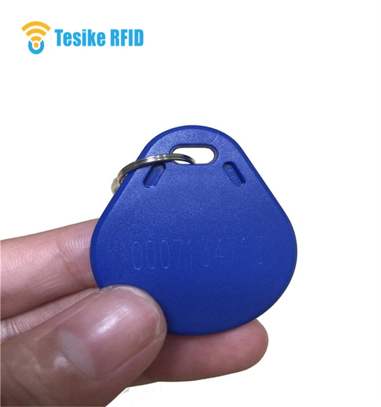 Cmyk Offset Printing Customized RFID Key Fob Rewritable 125kHz RFID Tags Em4305/Tk4100