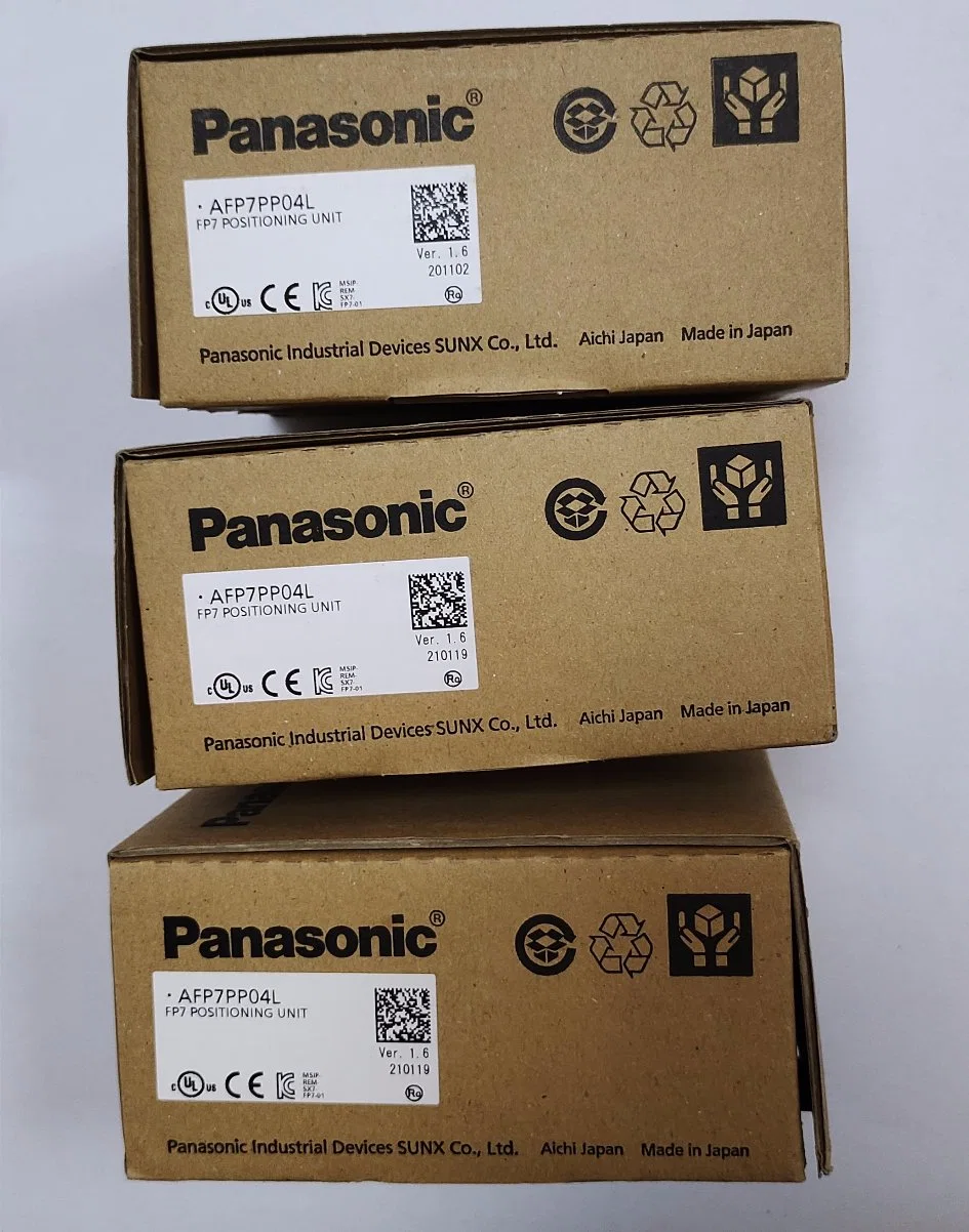 Panasonic Fp7 Series Motion Control Unit Afp7mc16ec PLC Module