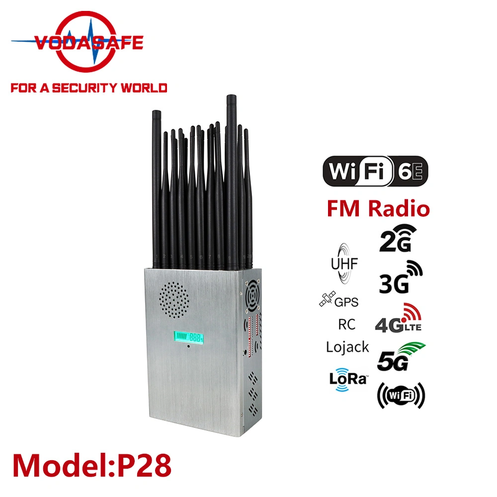 Vodasafe Global Multi-Use Handheld 27 Antenna GPS Jammer