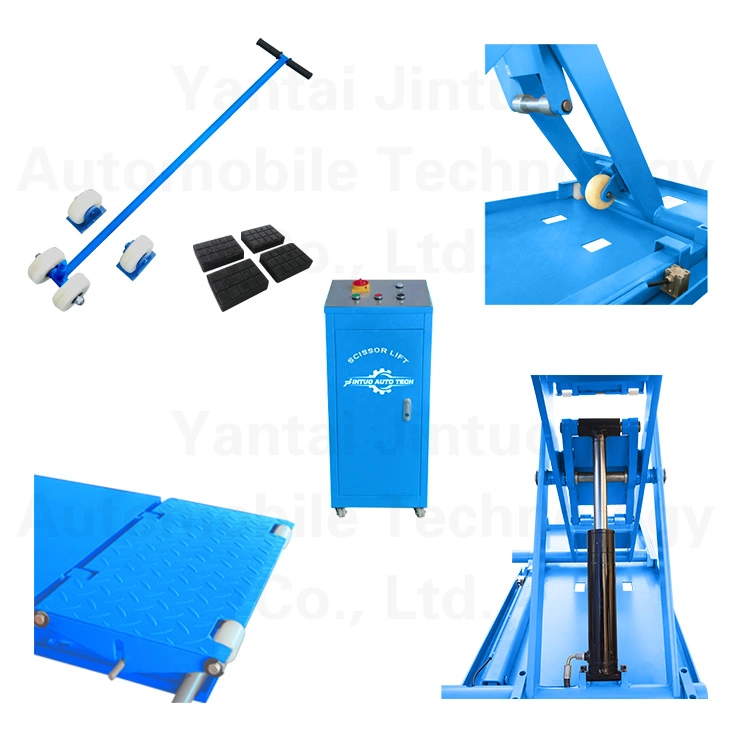 Portable MID Rise Scissor Car Lift Used Home Garage Auto Lift with CE