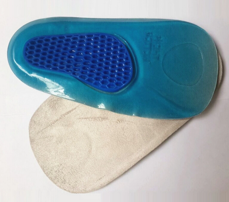 Gel Half Shoe Insole, Silicon Heel Support Insert