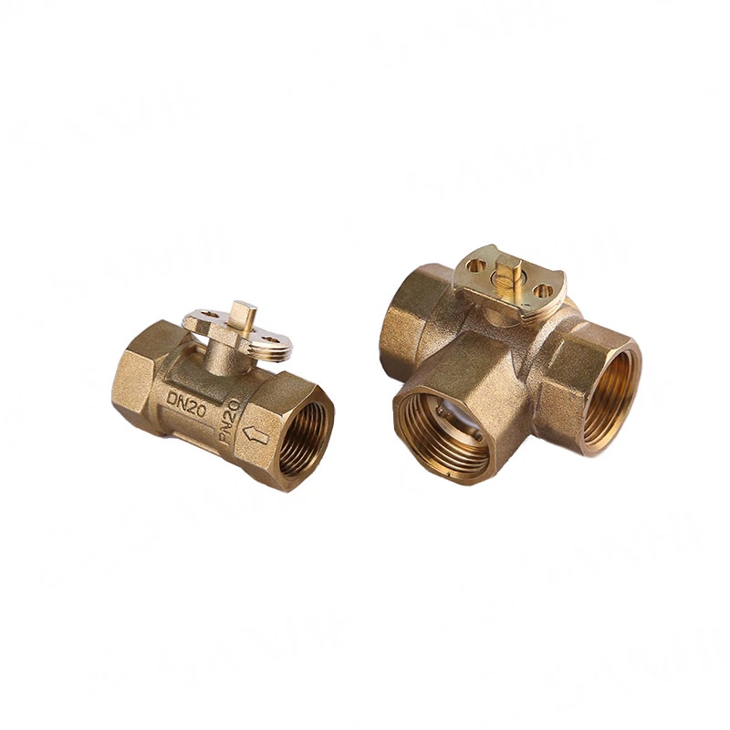 Sh3152.5 Brass Gate Valve Thread Brass Water Flow Check Valve Body