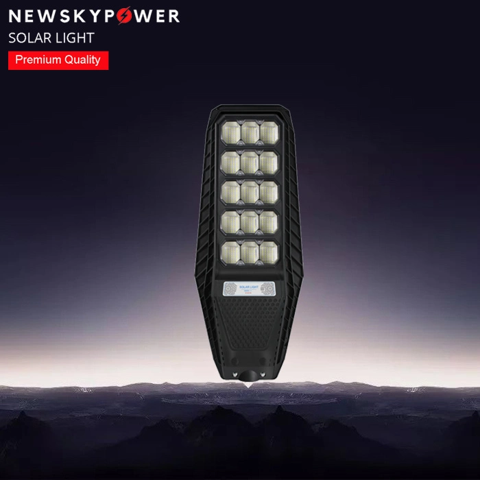 High Quality Split Type Solar Street Light for Home Garden قرية مع إضاءة تحكم عن بعد طوال الليل