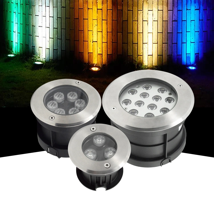 Outdoor Waterproof Adjust Beam Angle Inground Light IP68 LED Underground Light