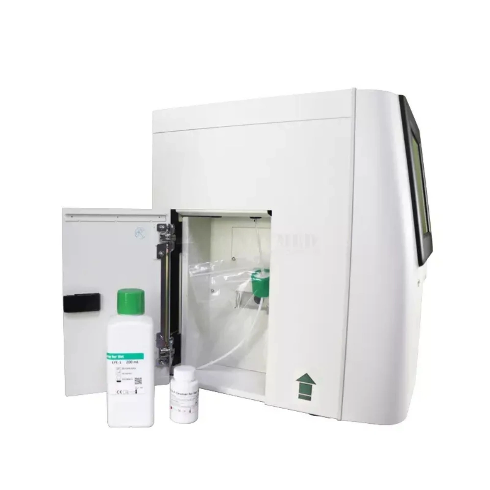 Dymind Dh36 10,4 pulgadas TFT pantalla táctil médico Hematología Analizador CBC máquina de análisis de sangre portátil totalmente automático analizador de hematología