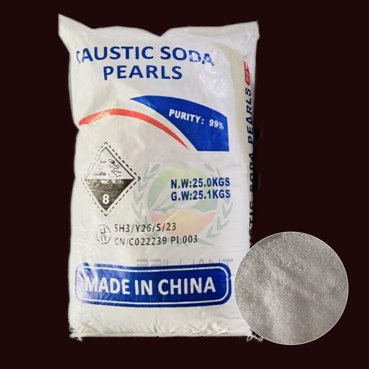 Factory Supplier Textile Dyeing Usage 99% Sodium Hydroxide Caustic Soda for Paper Making