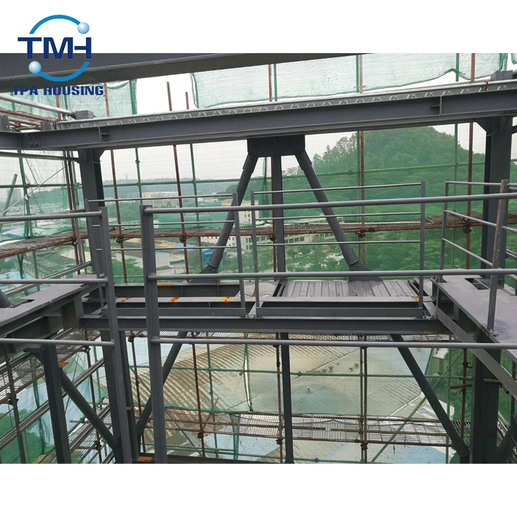 Arch Multi-Storey Prefabricated Steel Structure Building for Hotel