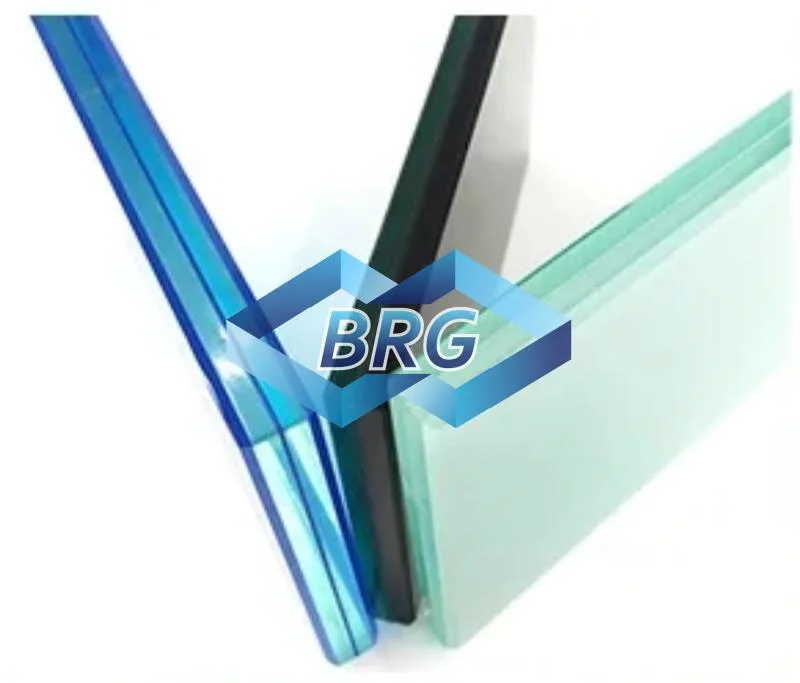 Building Construction Material 6.38mm 8.38mm-12.38mm Safety Laminated Glass for Frameless Shower Door