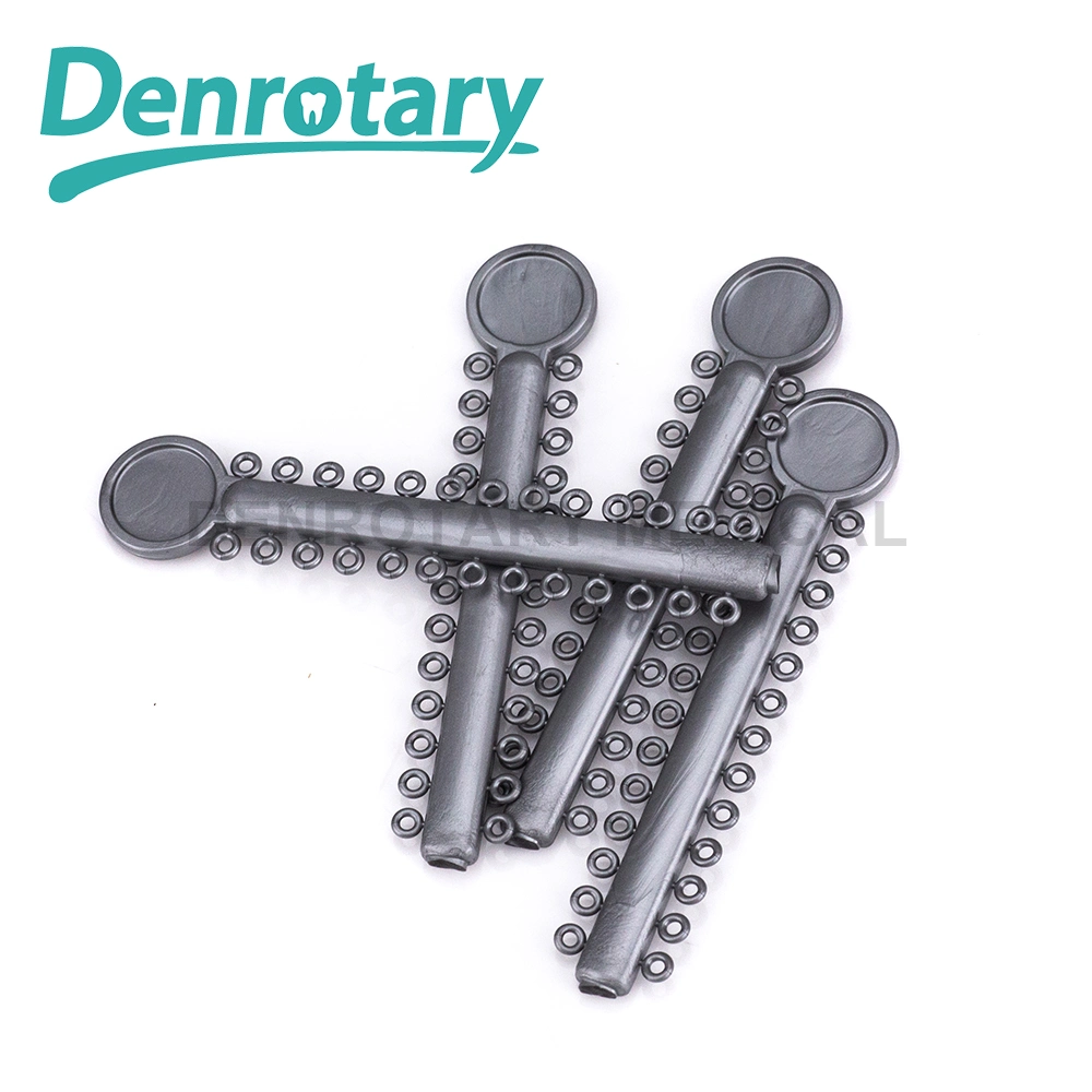 Denrotary New Products Dental Orthodontic Elastic Ligature Tie for Tooth Brackets with CE FDA