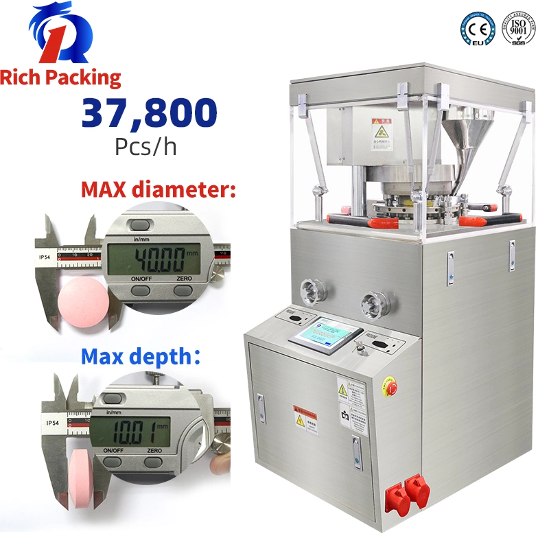 Pharmaceutical Pills Tablet Maker Powder Pill Tablet Press Machine Provideraw Material Test Report