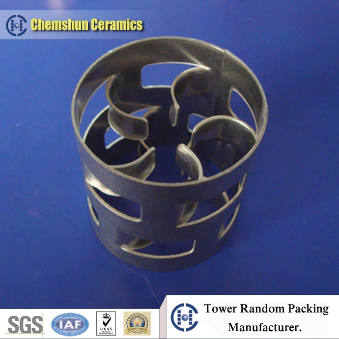 25, 38, 50, 75mm Ceramic Pall Ring Packing in Stock Factory Price