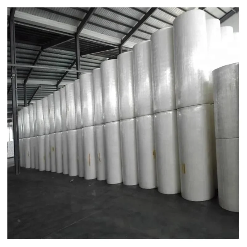 Core Plain Körperpflege Haushaltsreinigung Recycling Zellstoff Jumbo Roll Weiße Farbe Hygiene 13-21GSM Vietnam Factory Toilettenpapier