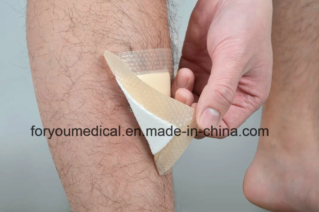 Border Silicone Foam Dressing Ce FDA