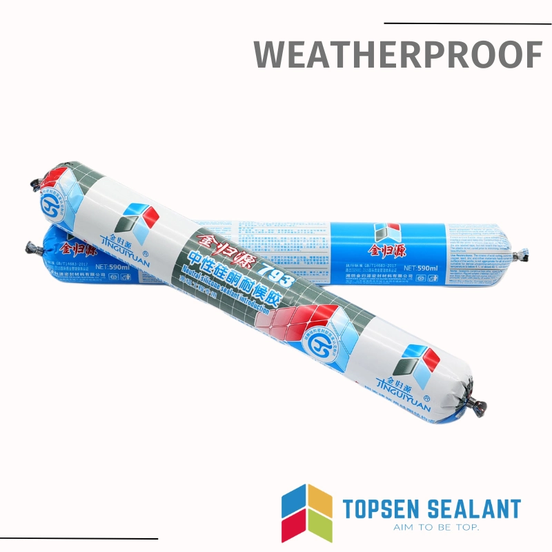 Window Seal Caulk White Silicone Sealant & Adhesive for Construction