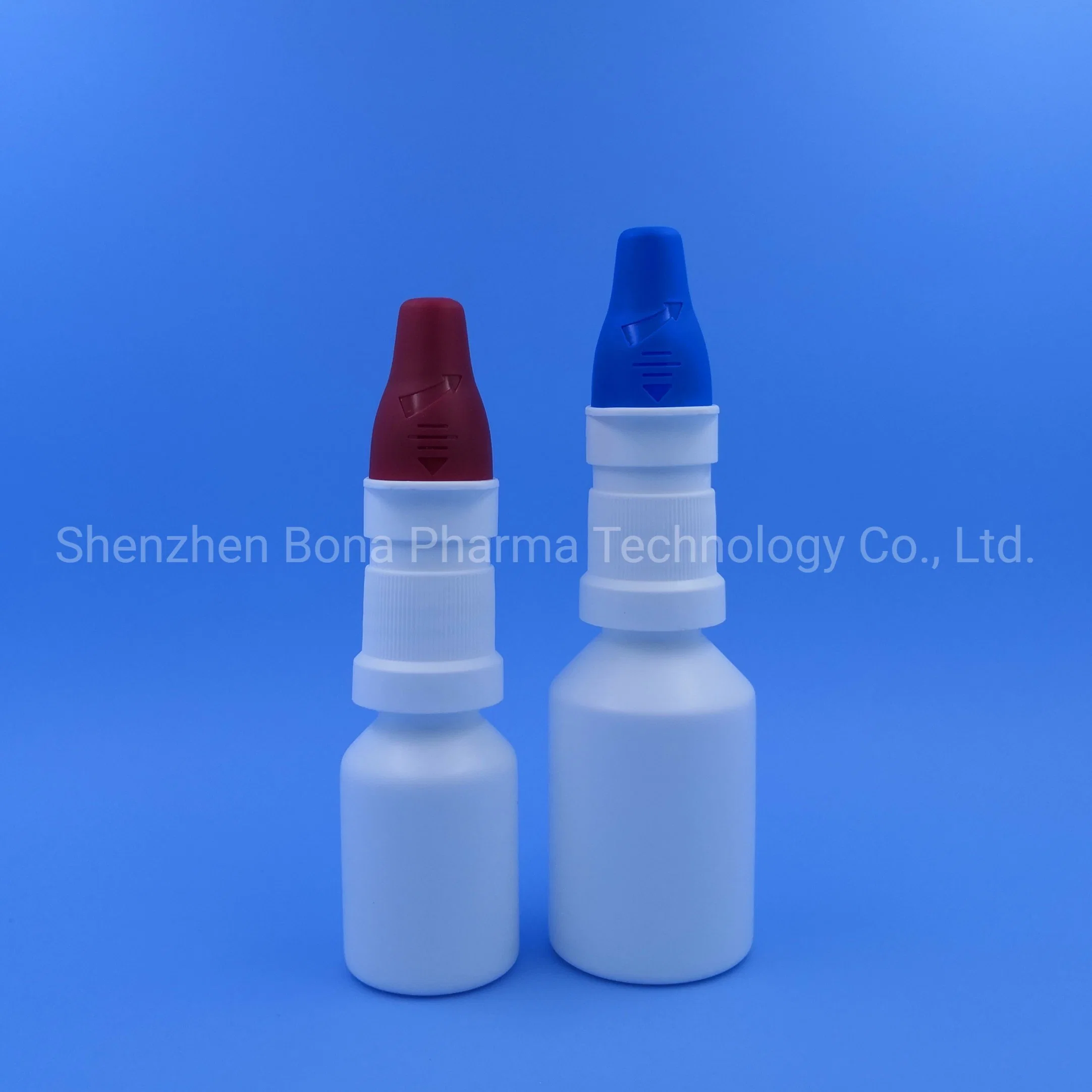 Nasal pump dosing Child proof bottle