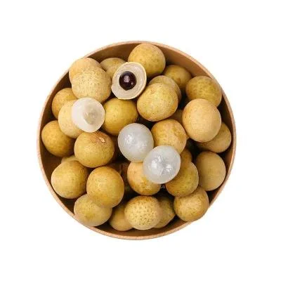 Las conservas de frutas en almíbar de Longan en Jar/ Estaño - Cosecha 2021 El origen de China