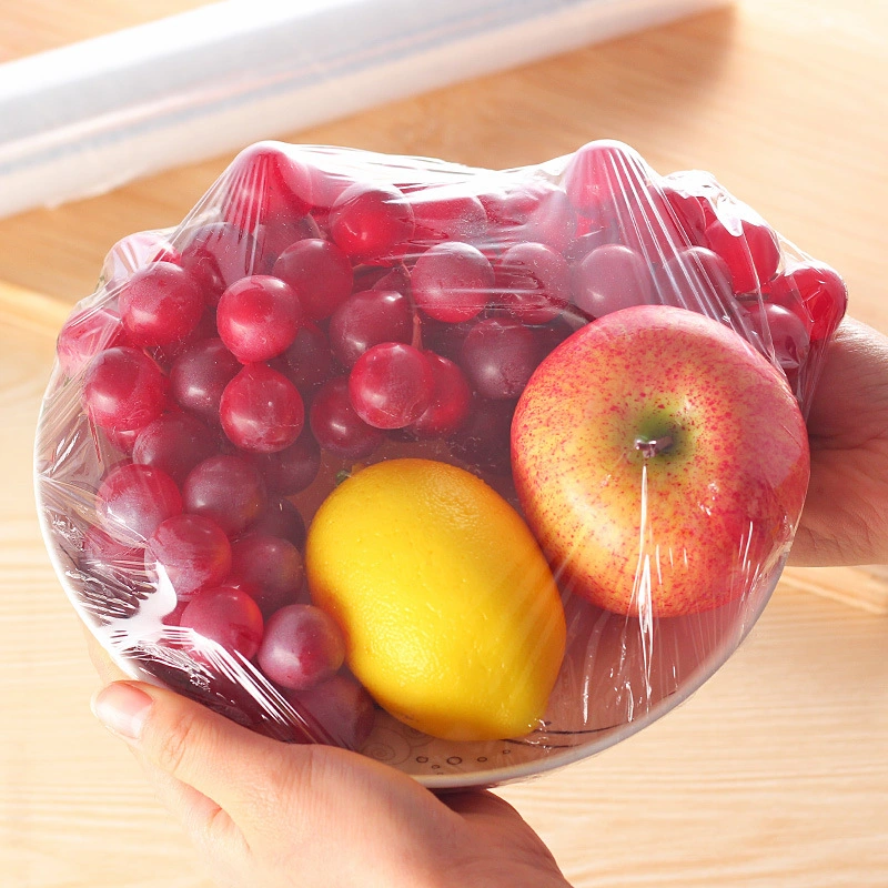 Transparent PVC Fresh-Keeping Film, Food Grade Plastic Packaging Fresh-Keeping Film Cling Film