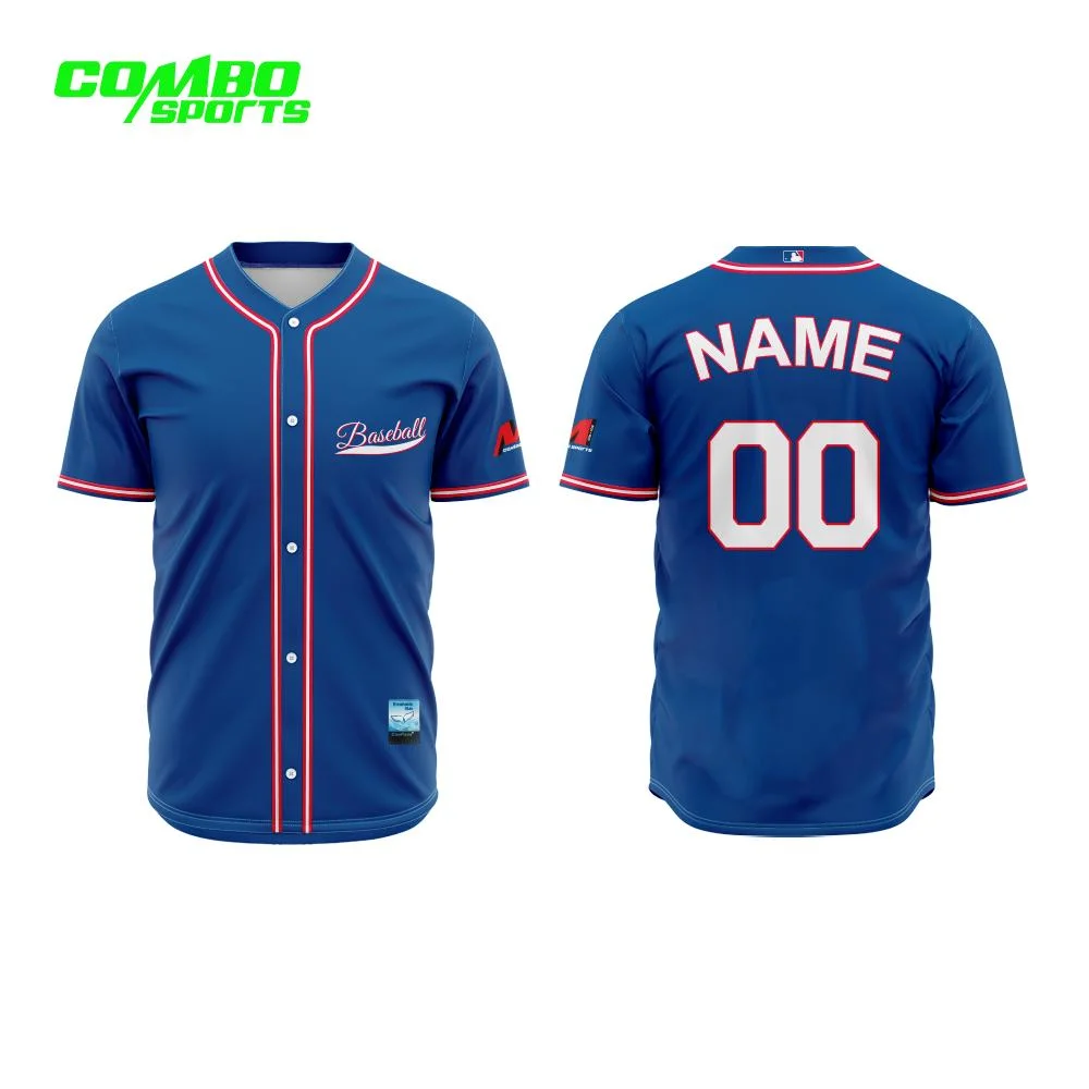 Sublimation Fußball Jersey Customized Poloshirt Recyceltes Baseball-Jersey