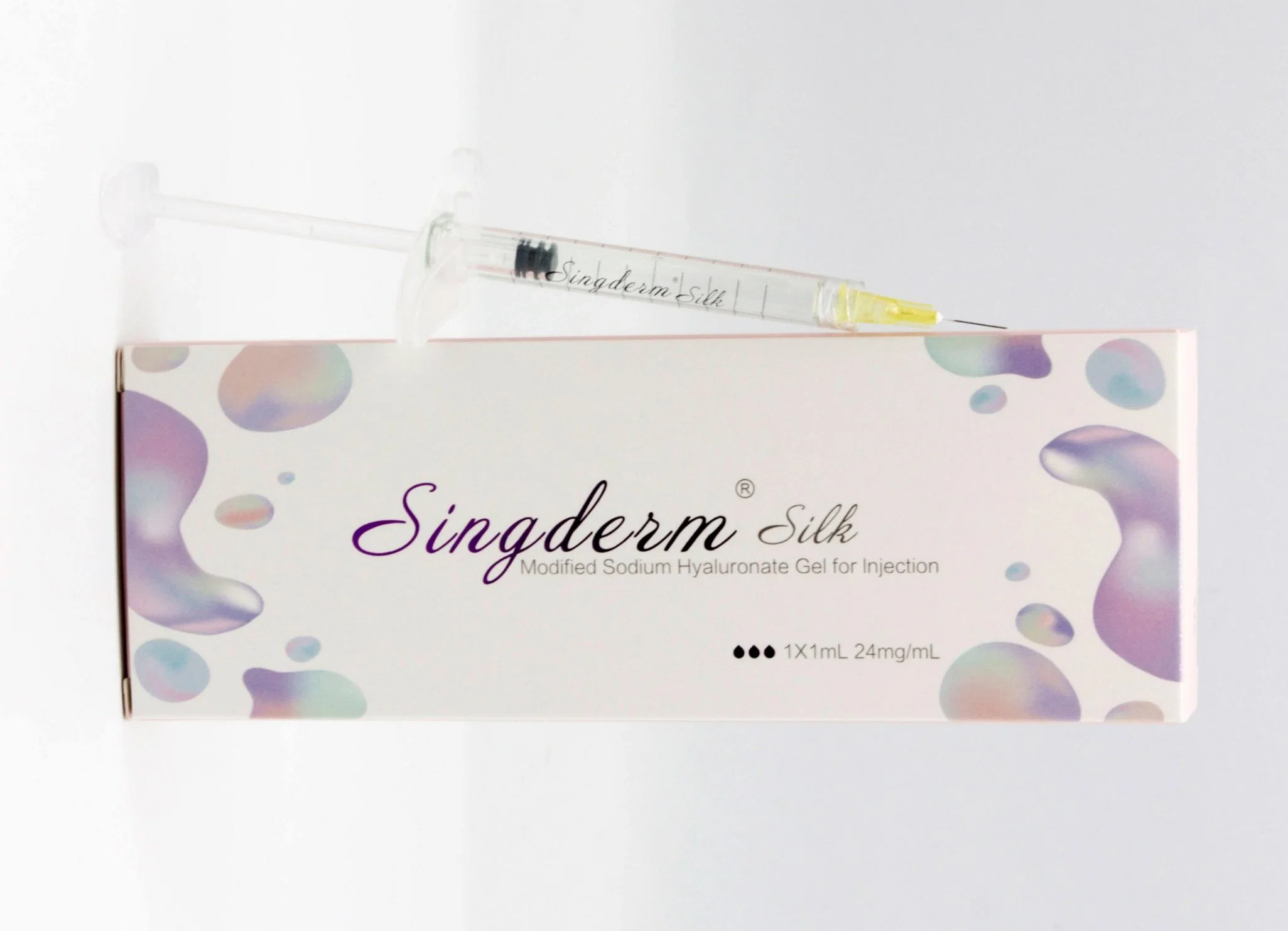 China Transparent Singderm Cross-Linked Hyaluronate Acid Gel Beauty Products Lip Filler