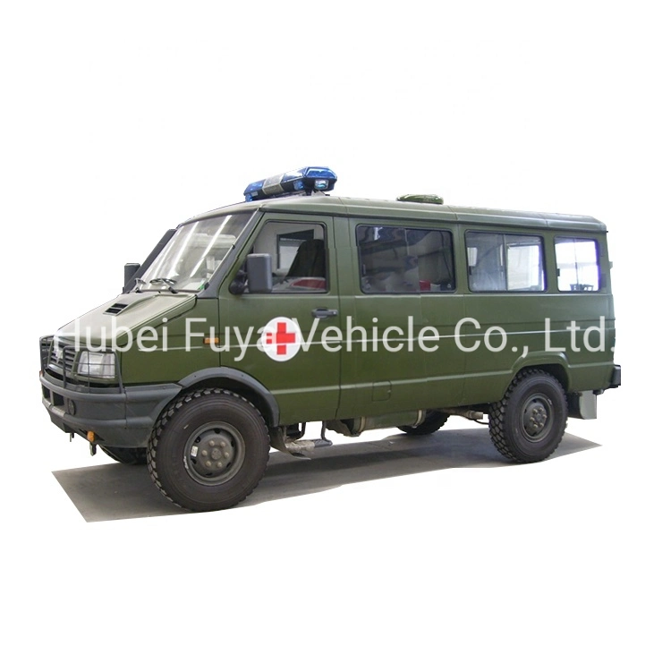 Factory I-Veco 4X4 off-Road Ambulance Car Price 4WD Emergency Medical Vehicle for Sale