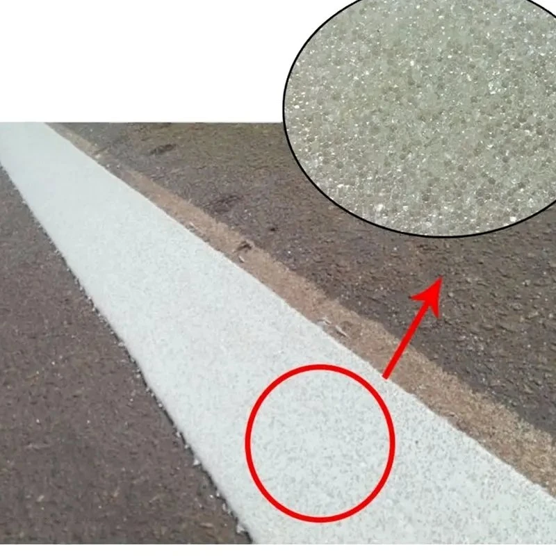 High Reflective Premix/Drop on Glass Beads for Road Marking Paint