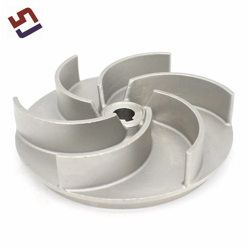 Customized High Precision CNC Turning Parts Forging Parts Lost Wax Casting Stainless Steel Pump Impeller