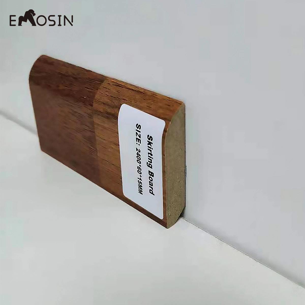 White Paint/Laminated Baseboard MDF/Solid Wood/Wooden Skirting Board