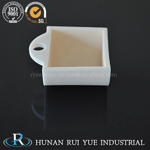 High Temperature Melting Alumina Ceramic Linear Crucible