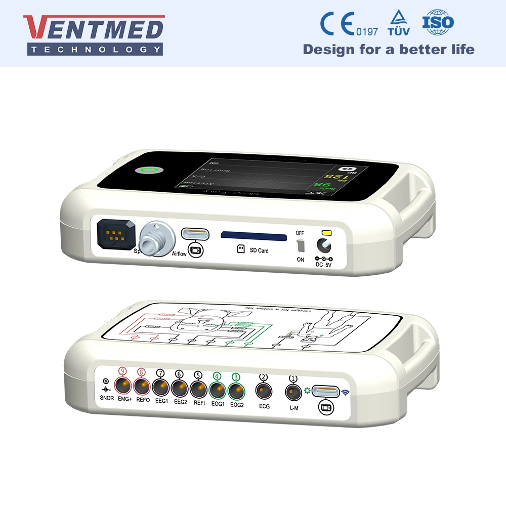 Intelligenter Psg SchlafApnea bestimmen Gerät Polysomnography